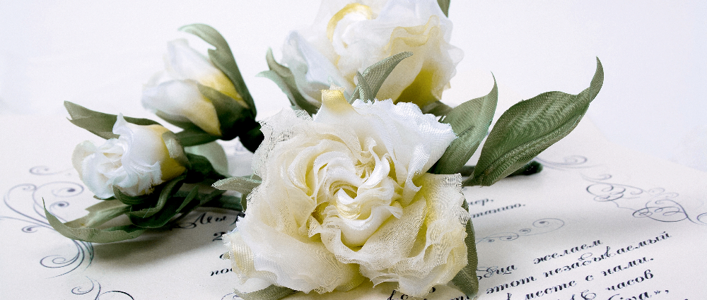 Искусственные цветы Роза открытая, шелк, 90 мм, РАСПРОДАЖА